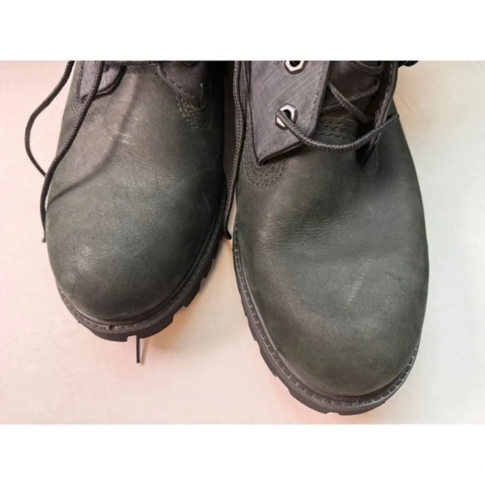 Timberland‎ Mens 6 Inch Premium Gaiter Boots Black Camo A1UBP Size 10